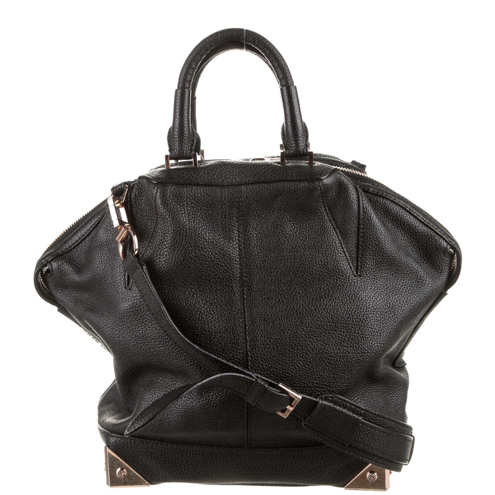 ALEXANDER WANG • EMILE TOTE BAG • BLACK/ROSE GOLD